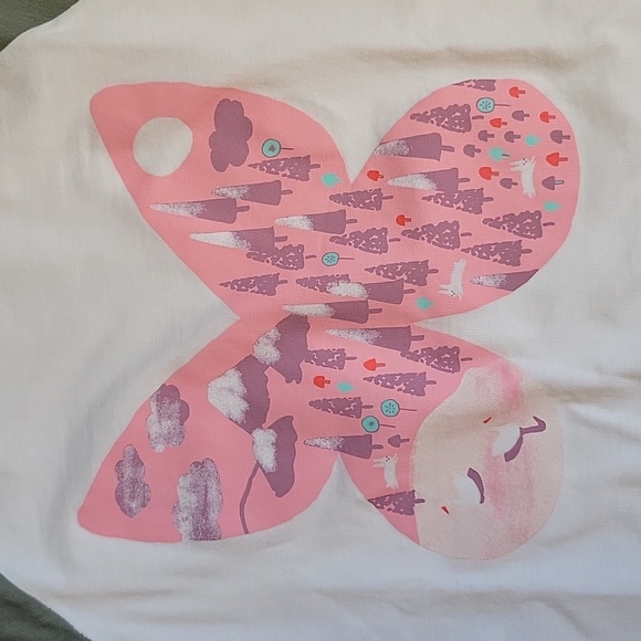 NWT Tea Collection Raglan Butterfly - Picture 5 of 7